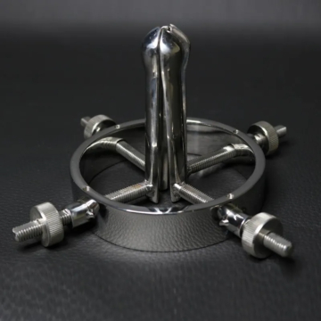 Kinksters Silver Stainless Steel Speculum