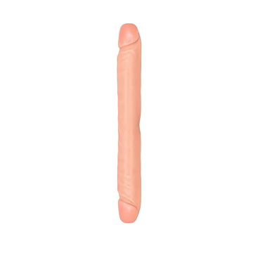 Skin Double Solid Jelly Dildo - Seven Creations