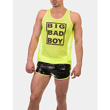 Bold Neon Yellow Tank Top by Barcode Berlin
