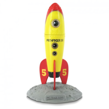 
Big Teaze Toys Rocket Vibrator Yellow OS