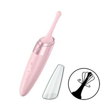Satisfyer Twirling Deligh Clitoral Tip - Pink