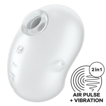 Satisfyer Cutie Ghost White Clitoral Toy