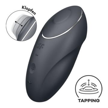 Satisfyer Tap & Climax 1 grey Clitoral Toy