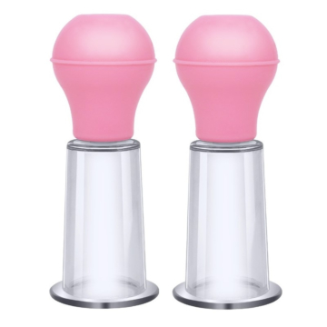 Set of 2 Nipple Pumps Lollipop Pump, Pink