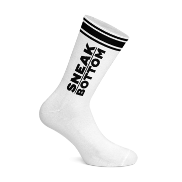 SNEAKFREAXX SOCKEN: Black Sneak Bottom