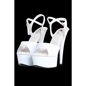 SGS55V (Plateforme (talon 14cm) - Pointure 42 – Blanc)