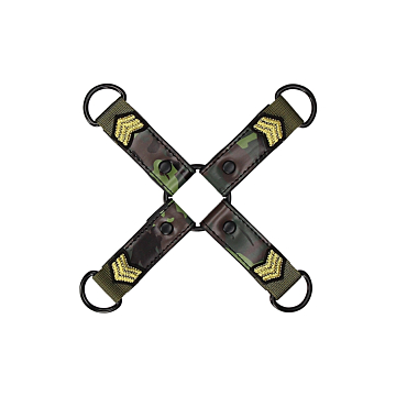 Hogtie Connector - Army Theme - Green
