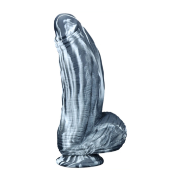 Kinksters Silicone Dildo Gray