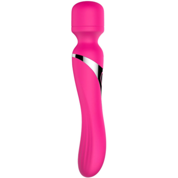 Kinksters Dual Wand - Fuchsia Silicone