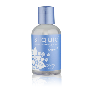 Sliquid Naturals Swirl Flavoured Lubricants - Blue Raspberry 125ml