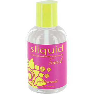 Sliquid Naturals Swirl Flavoured Lubricants - Pink Lemonade 125ml