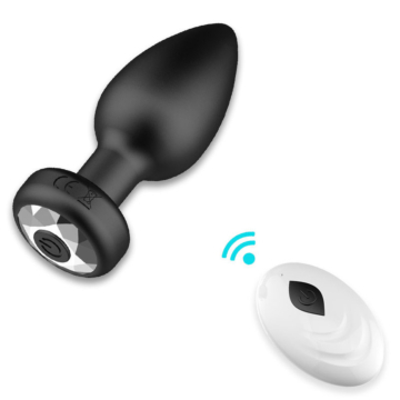 Smart Wireless Remote Butt Plug – Black