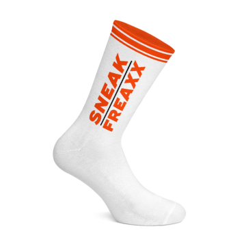 Sneakfreaxx Orange Sock - Sneak Fetish