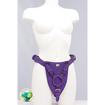 Carmen Rivera Violet Vegan Leather Harness