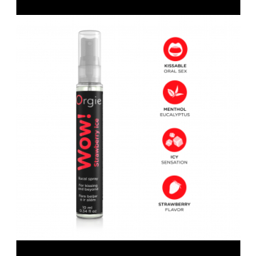 Orgie Wow! Strawberry Ice Spray