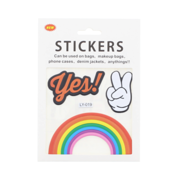 Multi Color Stickers for Bags & Notebooks