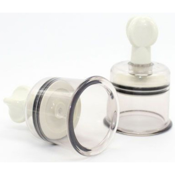 Twist Breast Suction Cups - Transparent