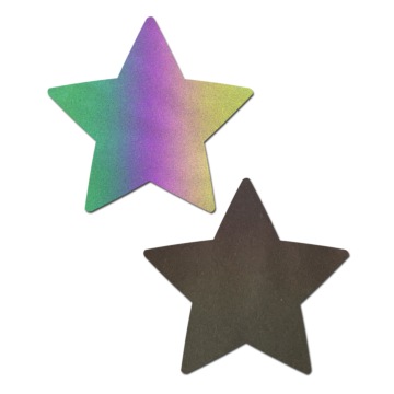 Rainbow Star Nipple Pasties