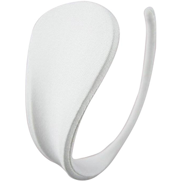 Strapless C-String Bikini, White, S-L