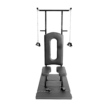 Shots Media Black Love Chair