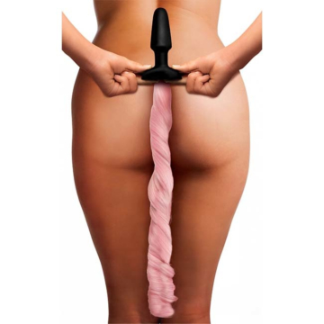 XR Brands Tailz Pink Pony Tail
