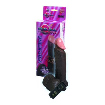 Intense Pleasure: The Real One Vibrating 8'' - Black