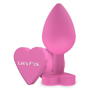 Toyjoy Your Lets Fuck Butt plug Pink
