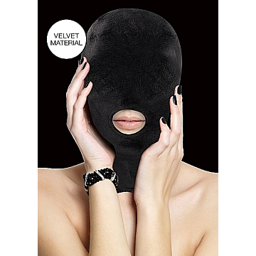 Shots Media Velvet Velcro Mask