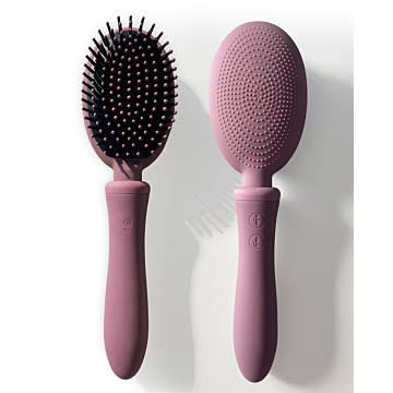 Vibrating Hairbrush Vibraliss Purple Wine