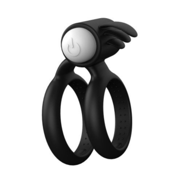 Toyz4lovers Black Silicone Cock Ring