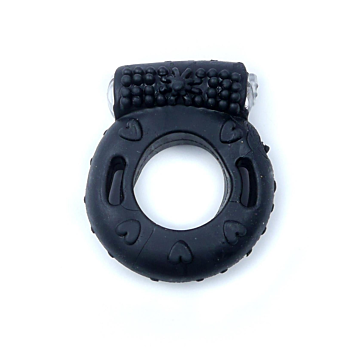Kinksters Black Vibrating Cock Ring