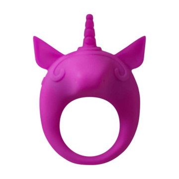 Vibrating Cockring Unicorn purple