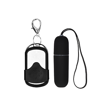 Vibrating Remote Bullet - Black