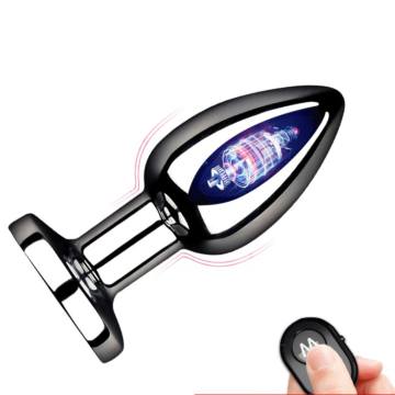 Vibration Stainless Steel Butt Plug S