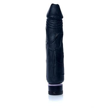 Δονητής Kinksters Real Skin - Dark Skin