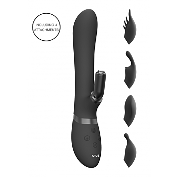 Shots Media Chou - Black Silicone Stimulator