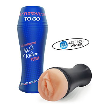 Wet Kitten Self Lube To Go Men's Masturbator - Stroker