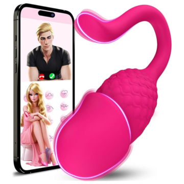Wireless App Controlled G-Spot Vibrator – Compact & Wearable 10 meters