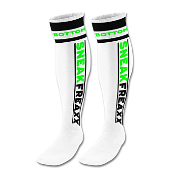 sneakfreaxx Green Neon Tube Socks