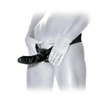 Fetish Fantasy Black Hollow Strap-On