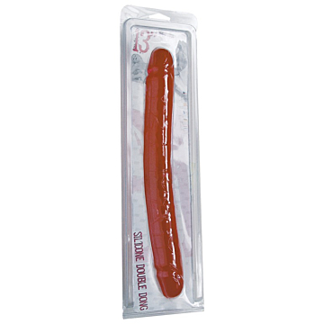 Doppel-Penis red, 34cm