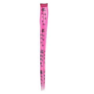40cm Pink Star Print Hair Highlights
