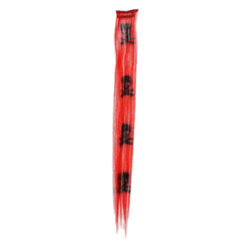 Red Pirate Hair Extensions