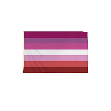 Large Lesbian Flag with Eyelets