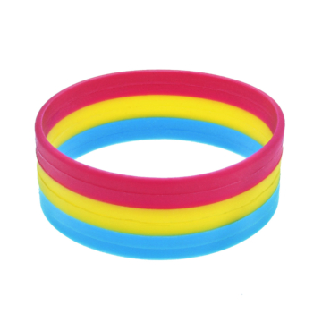 Pansex. Silicon Bracelet, Multi Col.
