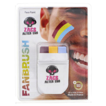 Pan Flag Crayon Brush