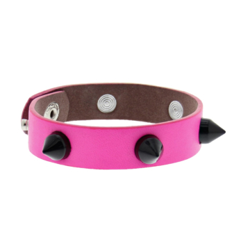Kinksters Neon Pink Studded Bracelet