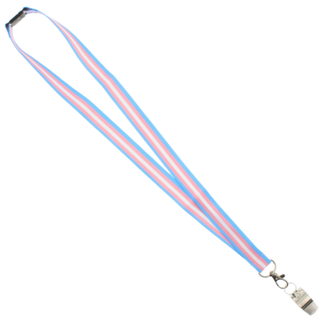 Transgender Whistle Lanyard