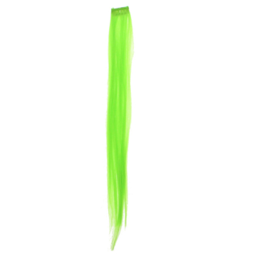 Vibrant Green Hair Extensions