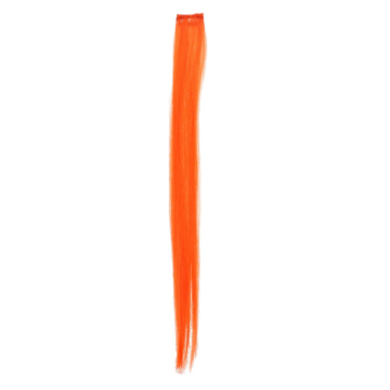 Vibrant Orange Hair Extensions